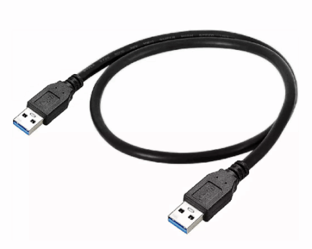 Cable USB macho a USB macho x 1 metro