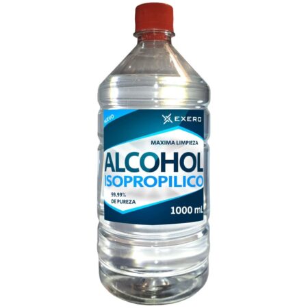 Alcohol Isopropílico 100% Puro Limpieza Profesional 1 Litro