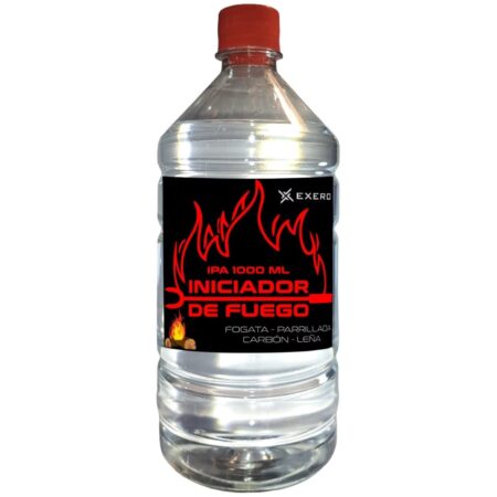 Alcohol Iniciador de Fuego Rápido Parrilla Carbón Fogata 1L